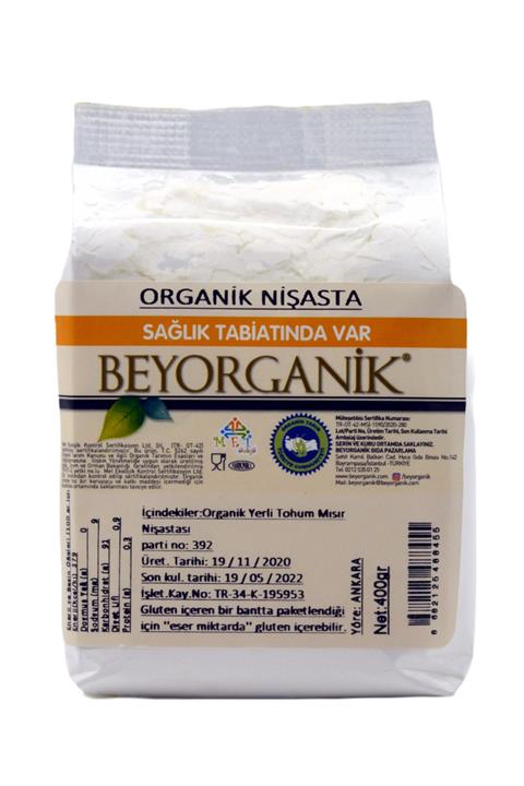 BEYORGANİK Organik Nişasta 400 Gr