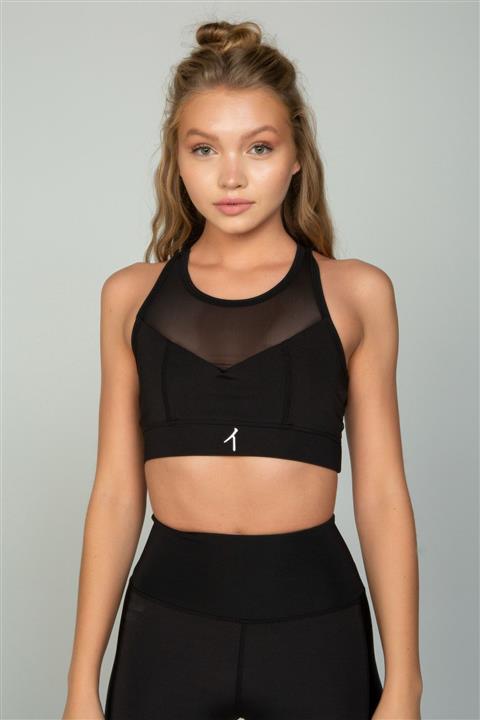 İzumi Sport Lisa Siyah Spor Büstiyer