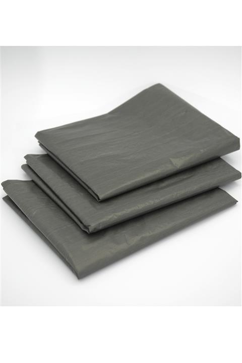 Mercanlar Ambalaj Ağır Endüstriyel Jumbo Siyah Çöp Poşeti Çöp Torbası 80 cm X 110 cm 150'li Paket