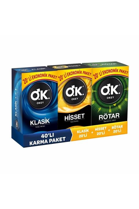 Okey Karma Prezevatif Avantaj Paketi
