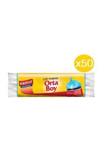 Koroplast Orta Boy Çöp Torbası 20'li X 50 Paket - (55*60)