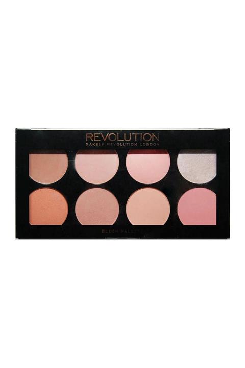 MAKEUP REVOLUTION Revolution Hot Spice Ultra Pembe Tonları 8'li Allık Paleti