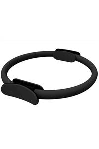 ZÜBAHOME 38 Cm Pilates Çemberi Yoga Egzersiz Halkası Siyah