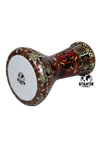 Otantik Müzik Darbuka Solo El Yapımı Yedek Deri Hediyeli