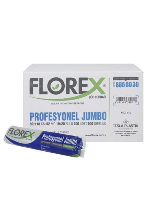 Florex Profesyonel Jumbo Çöp Torbası 20'li