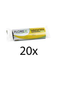 Florex Endüstriyel Battal Boy 10 Adet Çöp Torbası Siyah 72 X 95 Cm 20 Paket