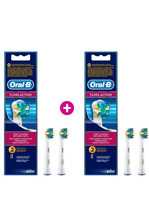 OralB Diş Fırçası Yedek Başlığı Floss Action 2'li( 2 Adet)