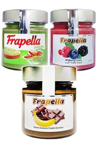 Frapella Muzlu Kakaolu Antep Fıstık Kreması Orman Meyvesi 3 Adet x 220 gr