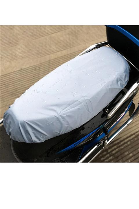 CoverPlus Mondial 50 Znu Motosiklet Sele Brandası, Sele Kılıfı-gri
