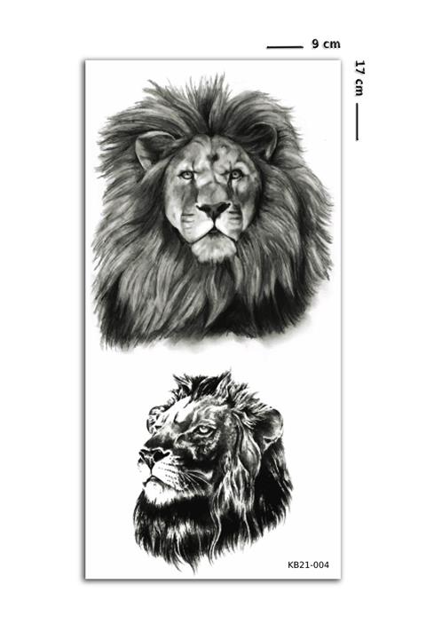 BP Tattoo Geçici Aslan Dövmesi