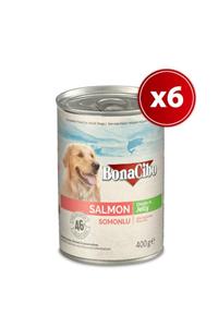 Çağatay Bonacibo Jöleli Somonlu Yaş Yetişkin Köpek Maması 400 Gr X6 Adet