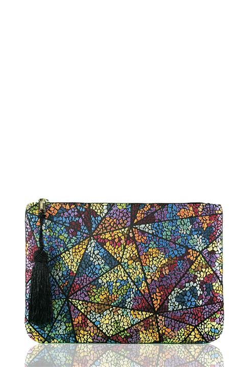 FARBAG Dökülen Yaprak Desenli Portföy