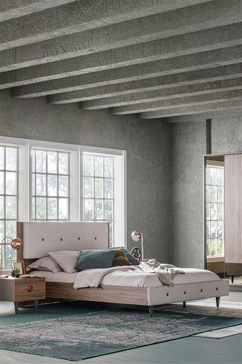 Enza Home Rosa Başlık - Bej (160 Cm)