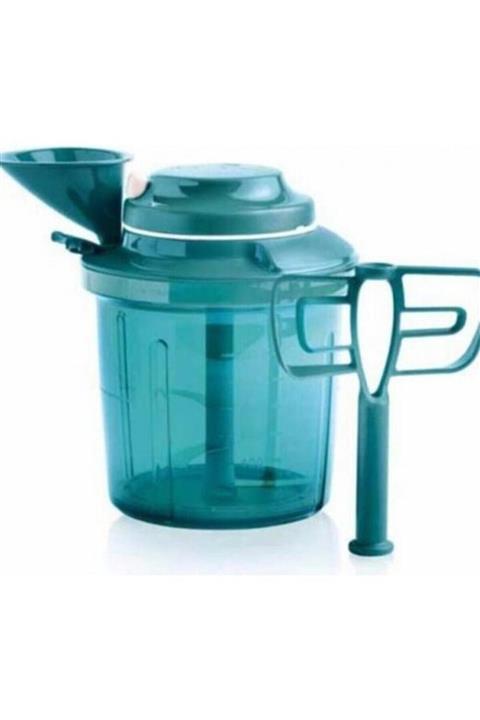 Tupperware Mavi Renk Ekstra Süper Şef Büyük Boy Doğrayıcı Kesici Soğan Rende