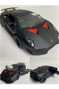 Diecast Metal Oyuncak Araba Lamborghini Sesto Elemento Çek Bırak 12 Cm 1/36 Ölçek Lisanslı Model Araba