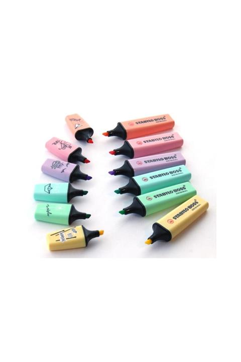 Stabilo 12'li Tam Pastel Set 6 Mini Pastellove 6 Pastel Boss