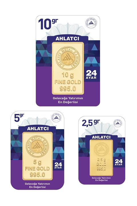 Ahlatcı 24 Ayar-17.5 Gram Külçe Altın