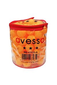 AVESSA 100 Adet Masa Tenisi Topu Pinpon Topu Turuncu Abs-orange