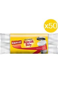 Koroplast Küçük Boy Çöp Torbası 30'lu X 50 Paket (40*50)