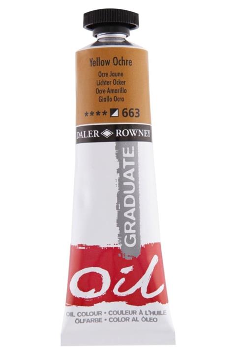 Daler Rowney Yağlıboya Graduate 38ml Yellow Ochre