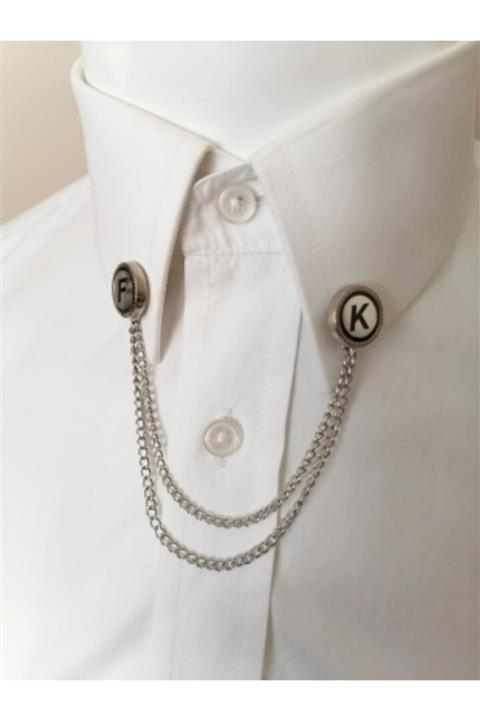 Kravatistan Kişiye Özel Gömlek Yaka Iğnesi