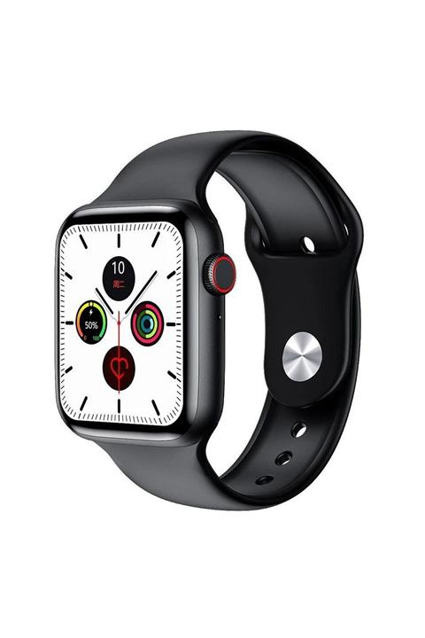 TrkTech Watch 6 Plus Akıllı Saat Türkçe Tam Ekran Yan Tuş Döndürme Aktif