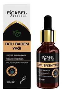 Escabel Bakım Yağı - Tatlı Badem Yağı Cilt Ve Saç Besleyici E Vitaminli Onarıcı Bakım Yağı 20ml