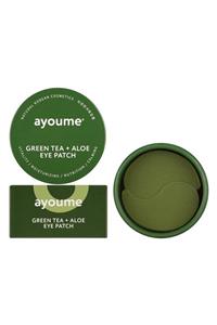 Ayoume Kırışıklık, Şişkinlik Ve Koyu Halka Karşıtı Yeşil Çay + Aloe Göz Maskesi 1.4g x 60 Adet