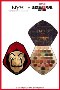 NYX Professional Makeup La Casa De Papel Dalı Mask Palette Far Paleti