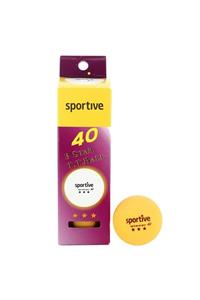 Sportive Winner Unisex Beyaz 3lü Masa Tenisi Raketi 339008-3ktw