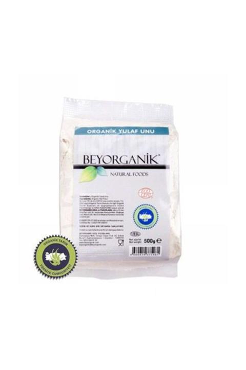 BEYORGANİK Gıda Organik Taze Çekilmiş Yulaf Unu 500 Gr