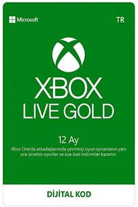 MICROSOFT Xbox Live Gold 12 Aylık (Konsol)