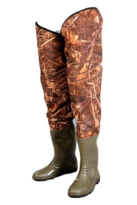 DEVİMAR Saz Desenli Kasık Cizmesi No-40