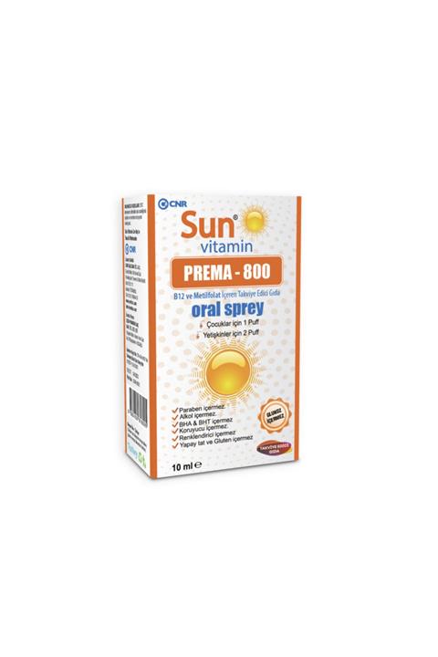SUN Vitamin Prema-800 Oral Sprey 10 Ml