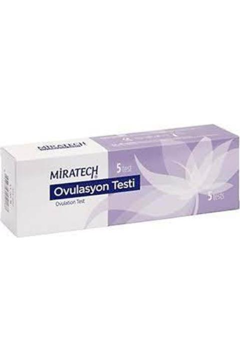 Miratech Galenik Ovulasyon Testi 5'li Paket
