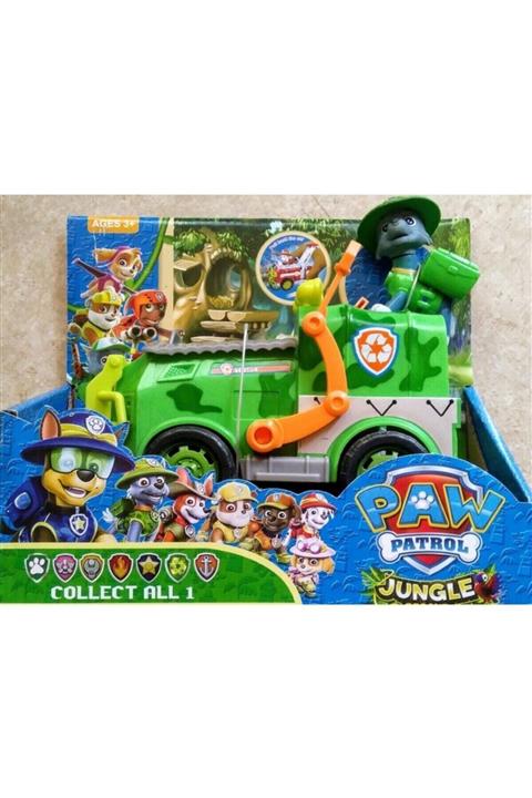 PAW PATROL Rocky Ve Görev Aracı Oyun Seti