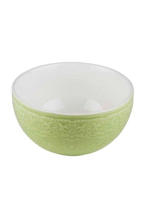 KANCAEV DANTEL KOLEKSİYON ÇORBA KASESİ, 14CM. YEŞİL