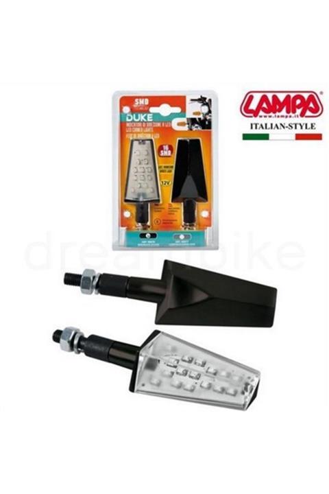 Lampa Duke Siyah 14 Smd Led Sinyal 90076