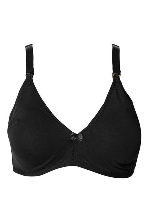 NBB 3581 Pamuklu Emzirme Sütyen Siyah