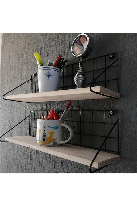 FİLE EV Duvar Dekoratif Raf Tekli