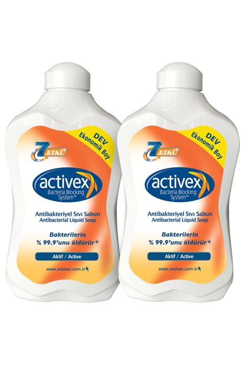 Activex Antibakteriyel Sıvı Sabun Aktif 2x1,5lt