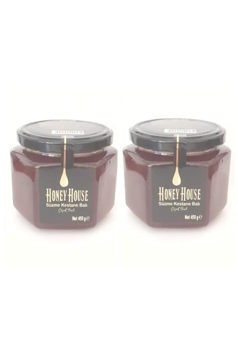 honey house Kestane Balı 2 Ad X 450 Gr Avantaj Paketi