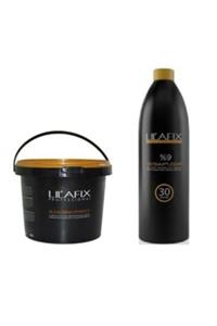 Lilafix Mavi Toz Açıcı 1000 gr Ve 30 Volume Oksidan 1000 ml