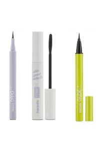 beaulis Drag It Eyeliner + Fake It Maskara + Glide It Eyeliner