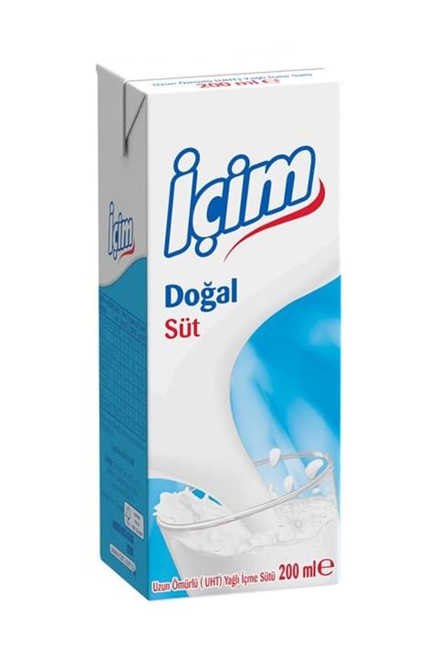 İçim Sade Süt 200 ml