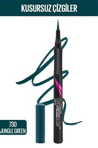 Maybelline New York Likit Yeşil Eyeliner - Hyper Precise All Day Eyeliner Jungle Vert 3600531047788