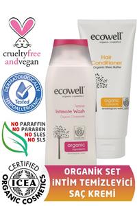 Ecowell Delist Organik Intim Temizleyici Saç Kremi (2 X 200 ML)