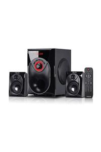 Mikado Md-206bt Siyah 2+1 Bluetooth Usb+sd+fm+remote Control Speaker