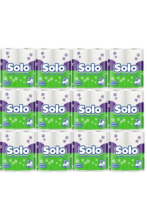 Solo Kağıt Havlu 2 Li X 12 Adet