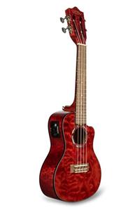 Lanikai Qmrdcec Quilted Maple Concert Elektro Ukulele